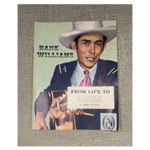 Vintage Hank Williams Book